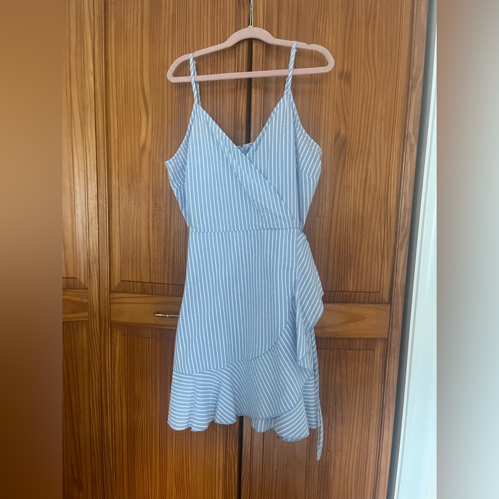 Striped Wrap Dress Perfect Condition